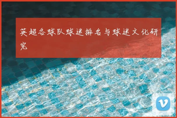 英超各球队球迷排名与球迷文化研究
