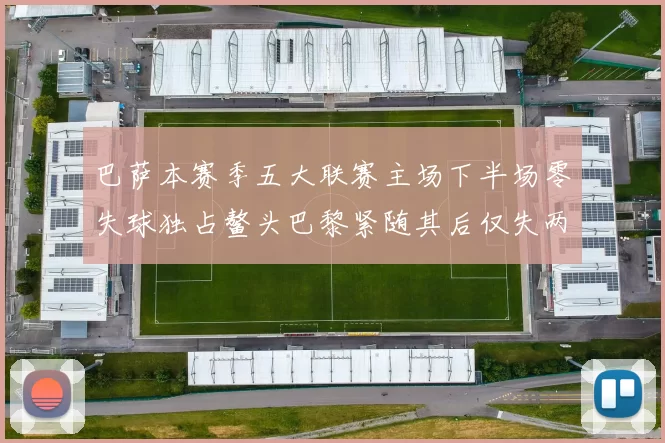 巴萨本赛季五大联赛主场下半场零失球独占鳌头巴黎紧随其后仅失两球