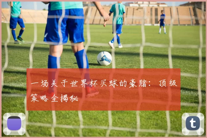 一场关于世界杯买球的豪赌:顶级策略全揭秘