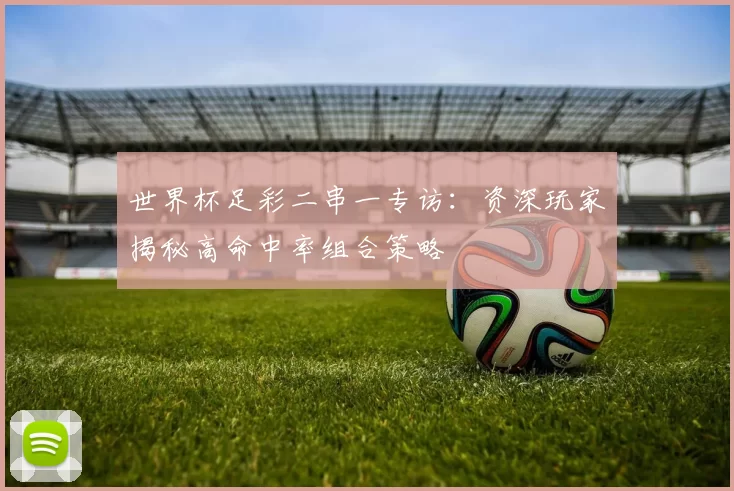 世界杯足彩二串一专访：资深玩家揭秘高命中率组合策略